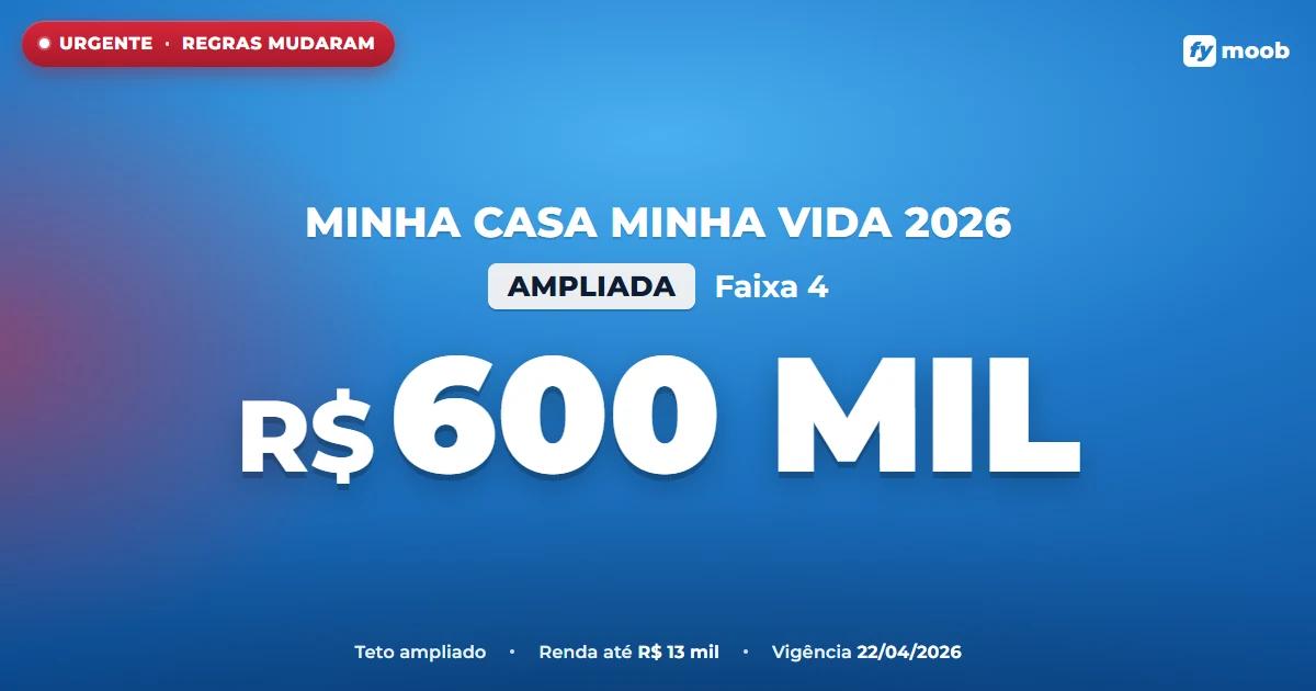 Como financiar pelo Minha Casa Minha Vida em 2026: guia completo